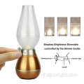 Retro Kerosene Handheld Dimmable contrôle LED Night Light